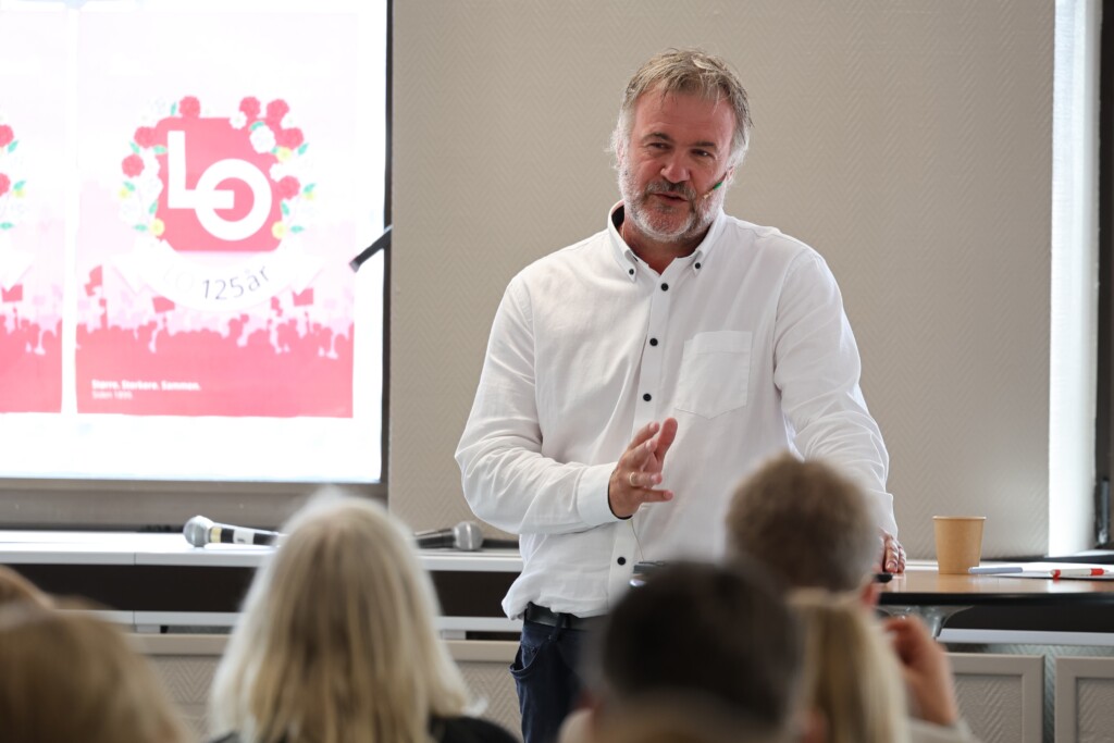 Arendalsuka 2024. Debatt om fagskolene, i regi av Skolenes landsforbund.