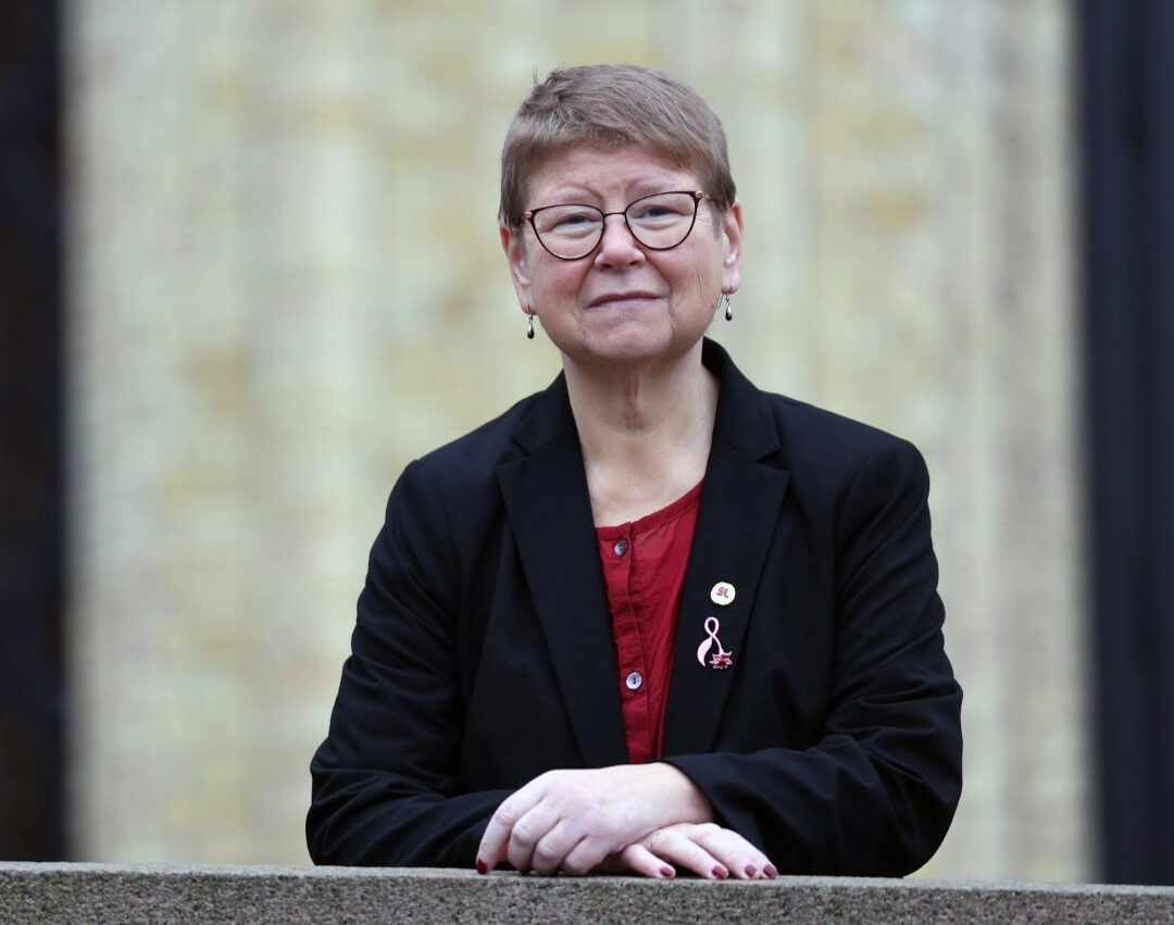 Høring på Stortinget: Stortingsmeldingen «En mer praktisk skole – bedre læring, motivasjon og trivsel på 5. til 10. trinn». 2. nestleder i Skolenes landsforbund, Bodil Gullseth. (Foto: Skolenes landsforbund)