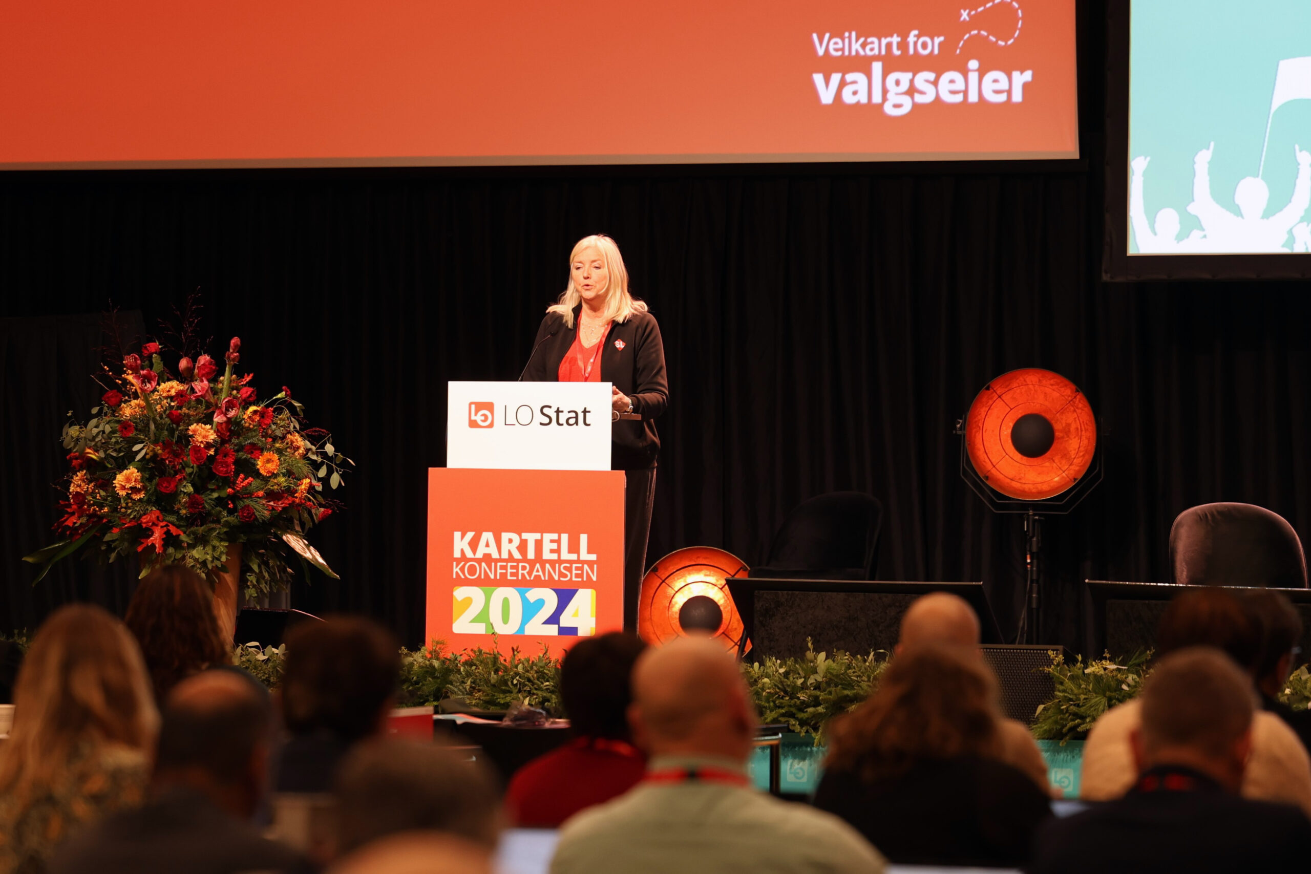 LO Stat Kartellkonferansen 2024 Mette Johnsen Walker Skolenes landsforbund