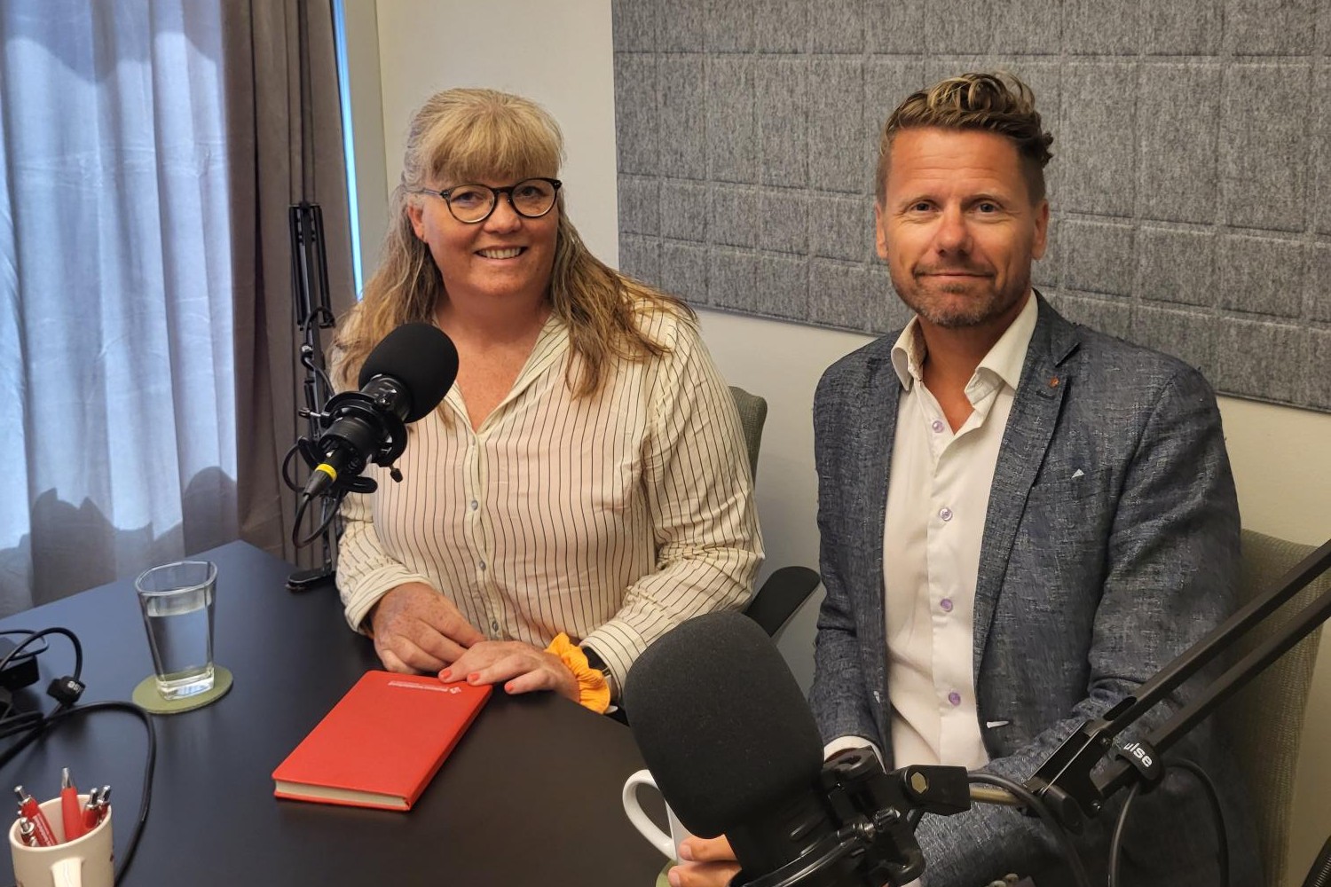 Lene Bakkedal, forbundssekretær i Skolenes landsforbund og Kjetil Staalesen, spesialrådgiver i LO