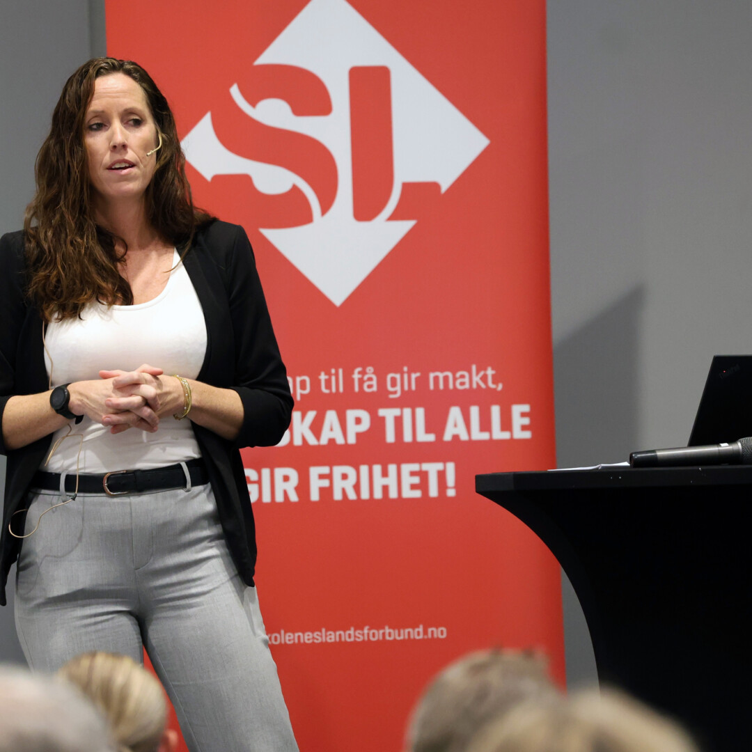 Skolenes landsforbund Forbundssekretær Jeanine Norstad landsstyremøte