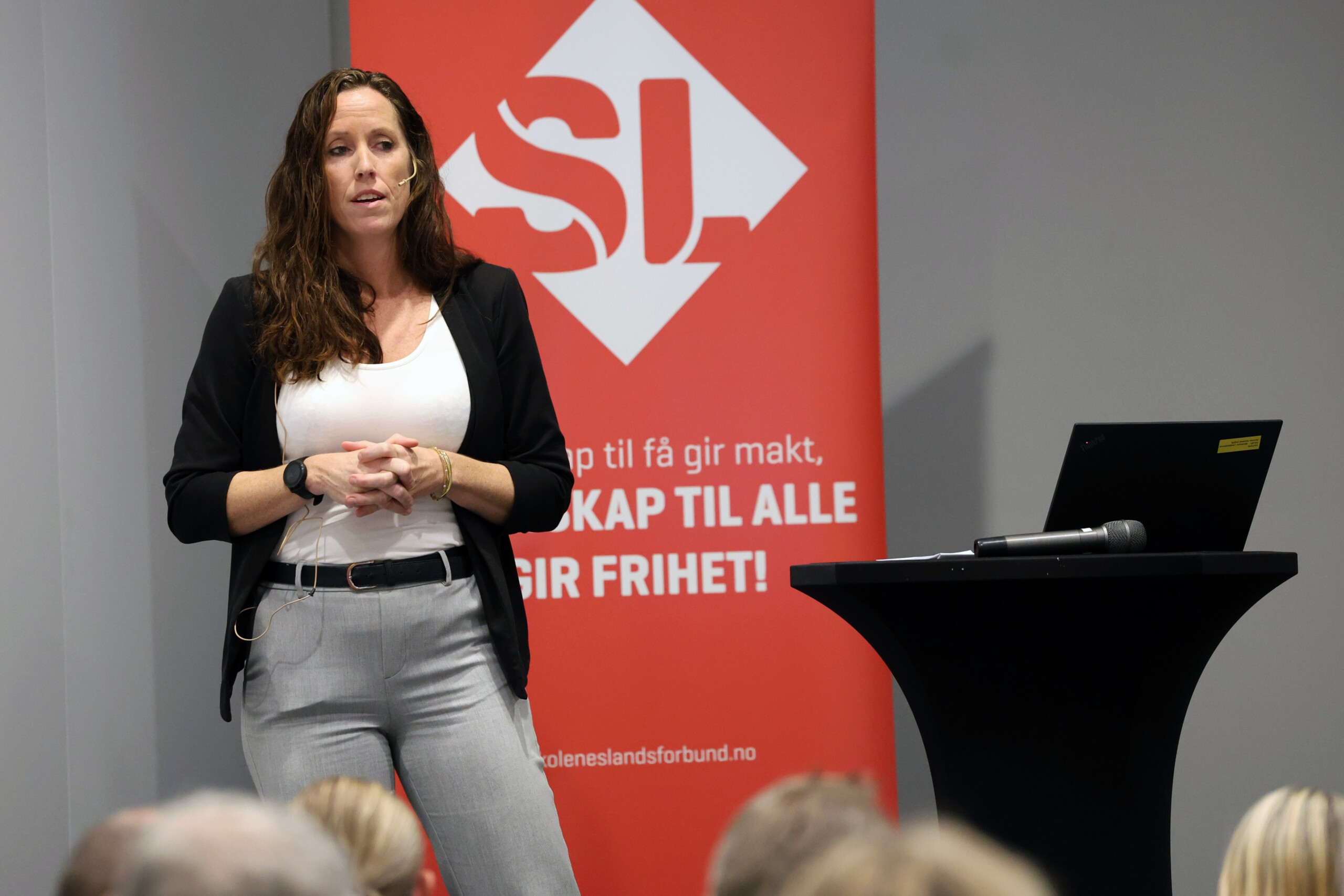 Skolenes landsforbund Forbundssekretær Jeanine Norstad landsstyremøte