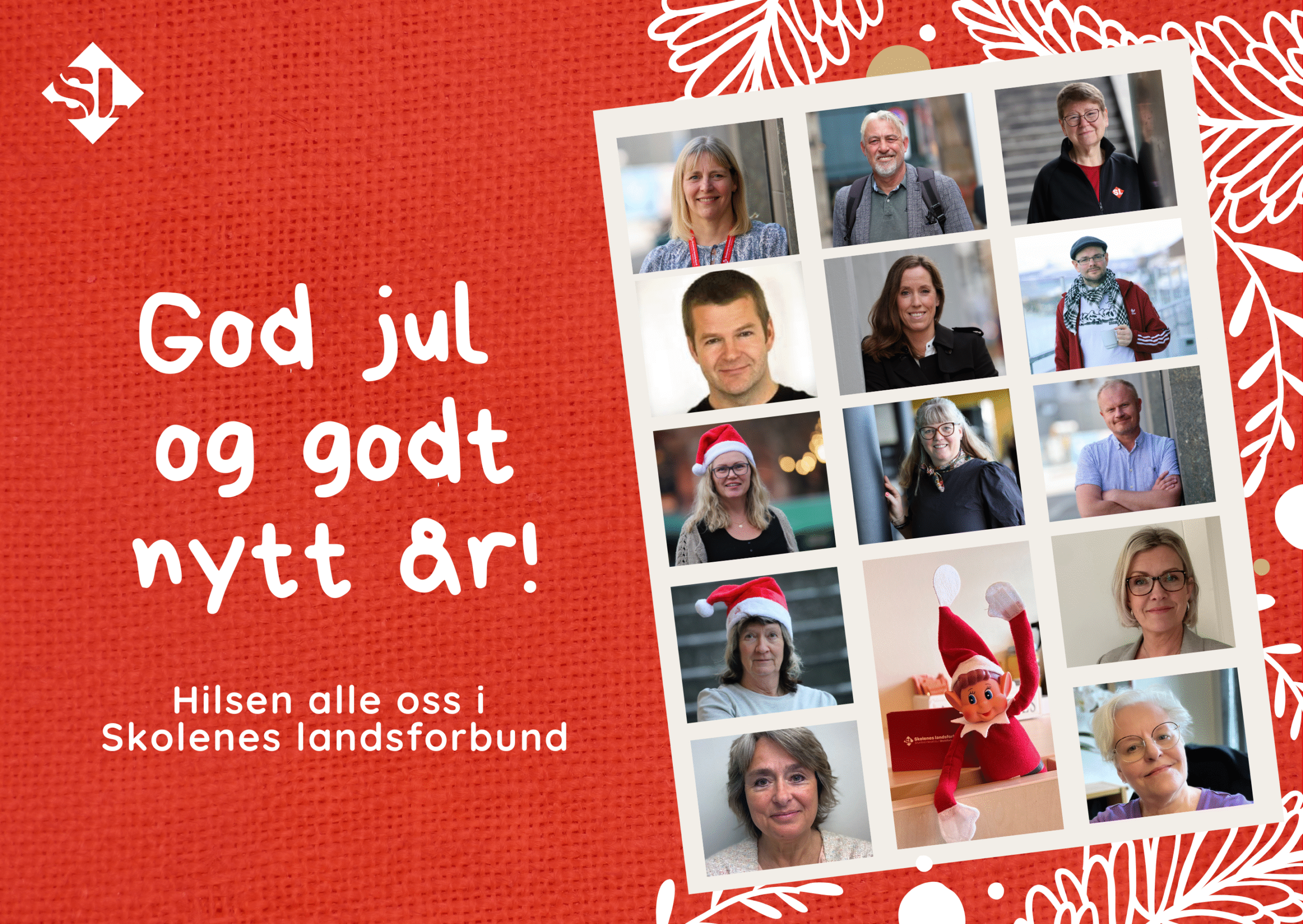Julehilsen fra Skolenes landsforbund