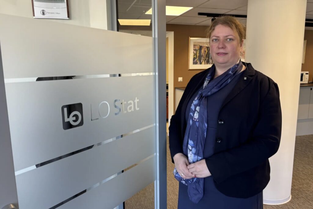 LO Stat-leder Elisabeth Steen Onshus. Foto; Stein Syrstad