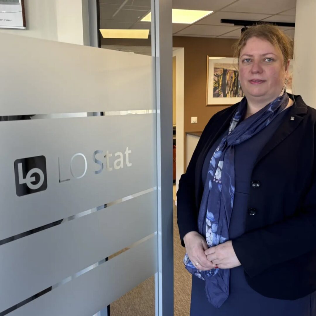 LO Stat-leder Elisabeth Steen Onshus. Foto; Stein Syrstad