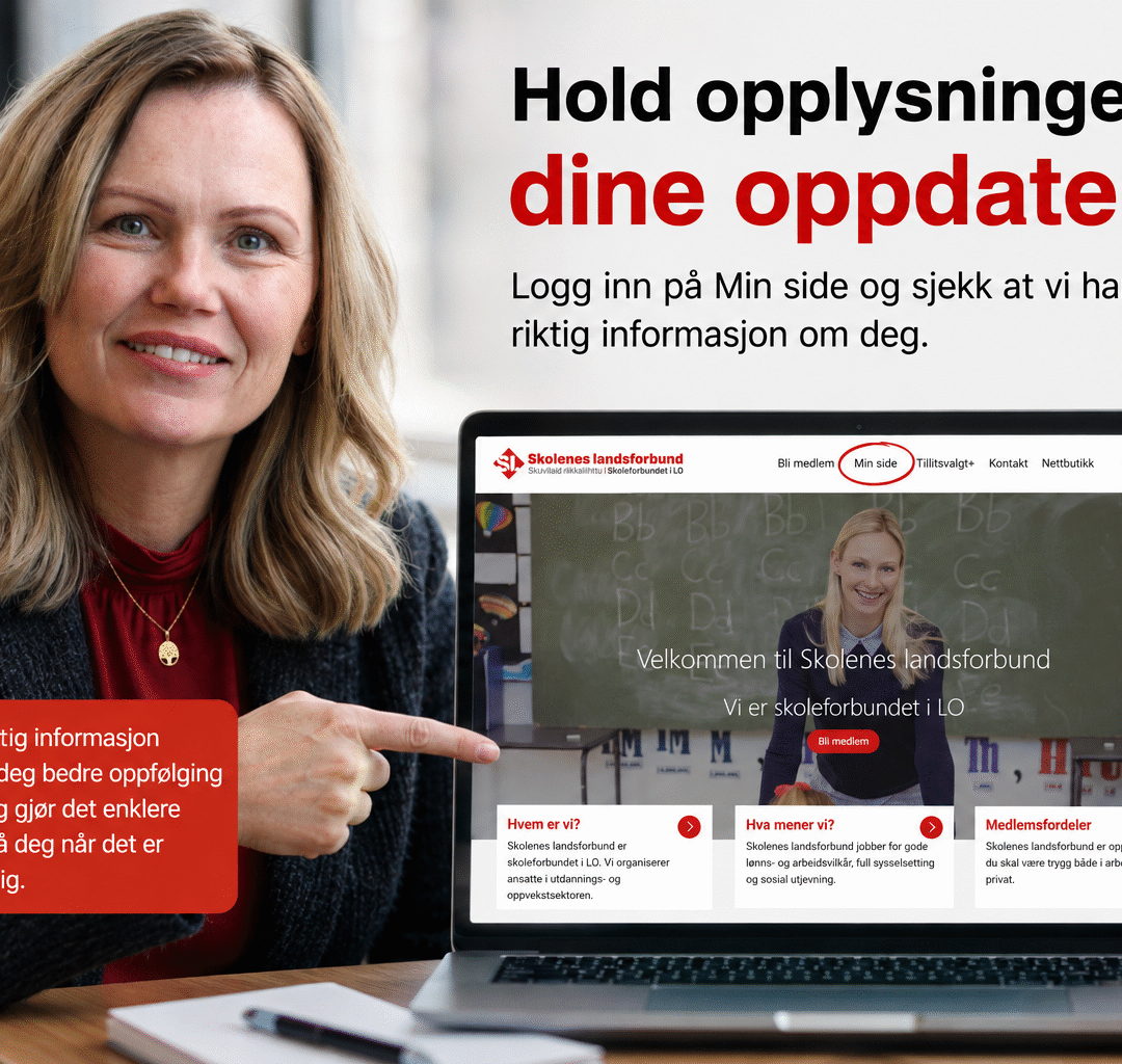 Medlemsopplysninger Skolenes landsforbund